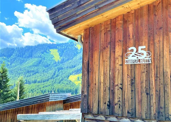 شاليه Chalet / Urige Stamperlhuette Auf Ue. 1250m+dampfbad *