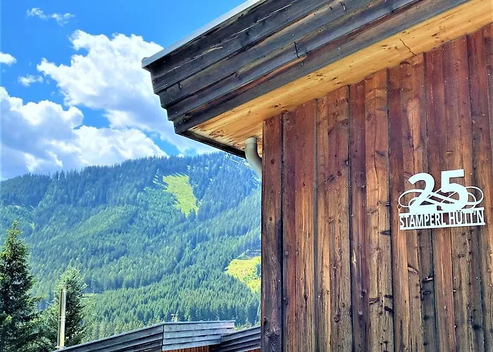 شاليه Chalet / Urige Stamperlhuette Auf Ue. 1250m+dampfbad *